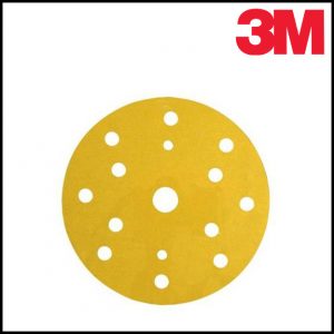 3M - 50454 dischi abrasivi 15 fori | gr. 500 | 100 pz.