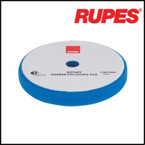 Rupes - 9.BR180H Tampone di spugna coarse per lucidatrice rotative - Ø 155/160 MM -  Linea Bigfoot
