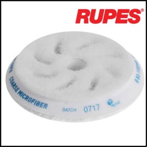Rupes - 9.BF100FH Tampone in microfibra coarse per rotorbitale, rotoeccentrica e tripla azione - Ø 80/100 MM - Linea Bigfoot | 1 pz.