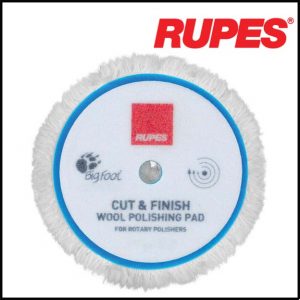 Rupes - 9.BL80F Tamponi in lana Cut & Finish per rotativa - Ø 75 mm