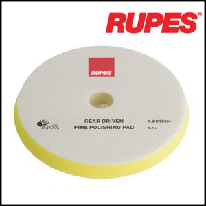 Rupes - 9.BG150M Tampone mille per lucidatura a schiuma fine giallo |150mm | 1 pz.