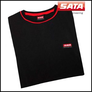 Sata - T-shirt con raffinato design SATA