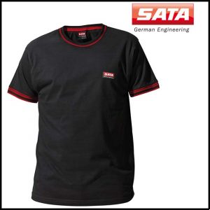 Sata - T-shirt con raffinato design SATA