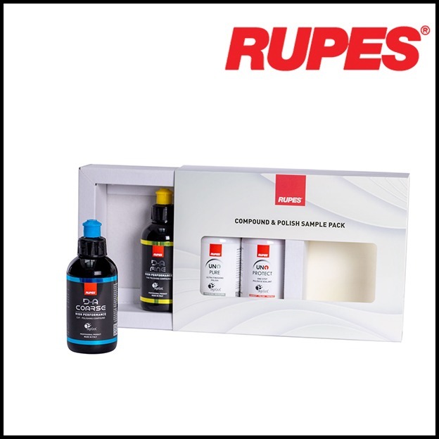 Rupes Compound and Polish Sample Pack 125ml